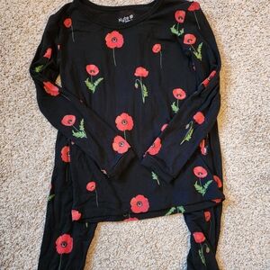 Kyte BABY Midnight Poppy Bamboo Pajamas